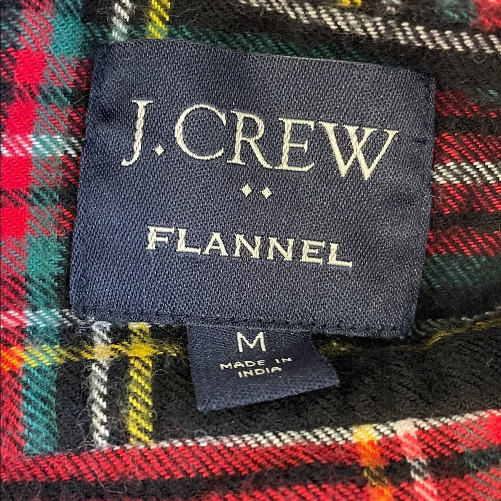 J. Crew Tartan flannel shirt